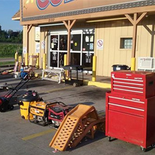 Parking lot sale